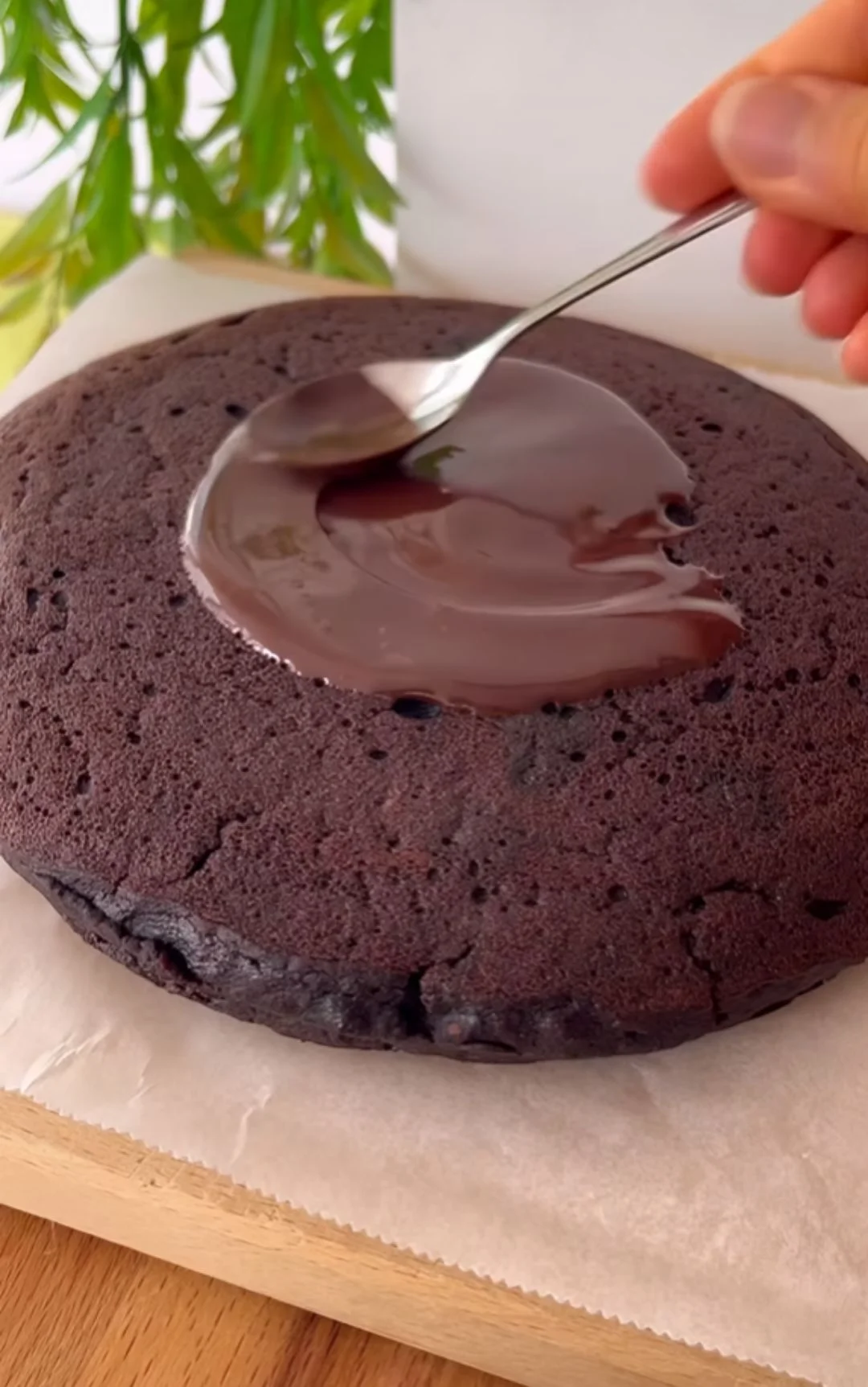 Torta al cioccolato semplice e gustosa